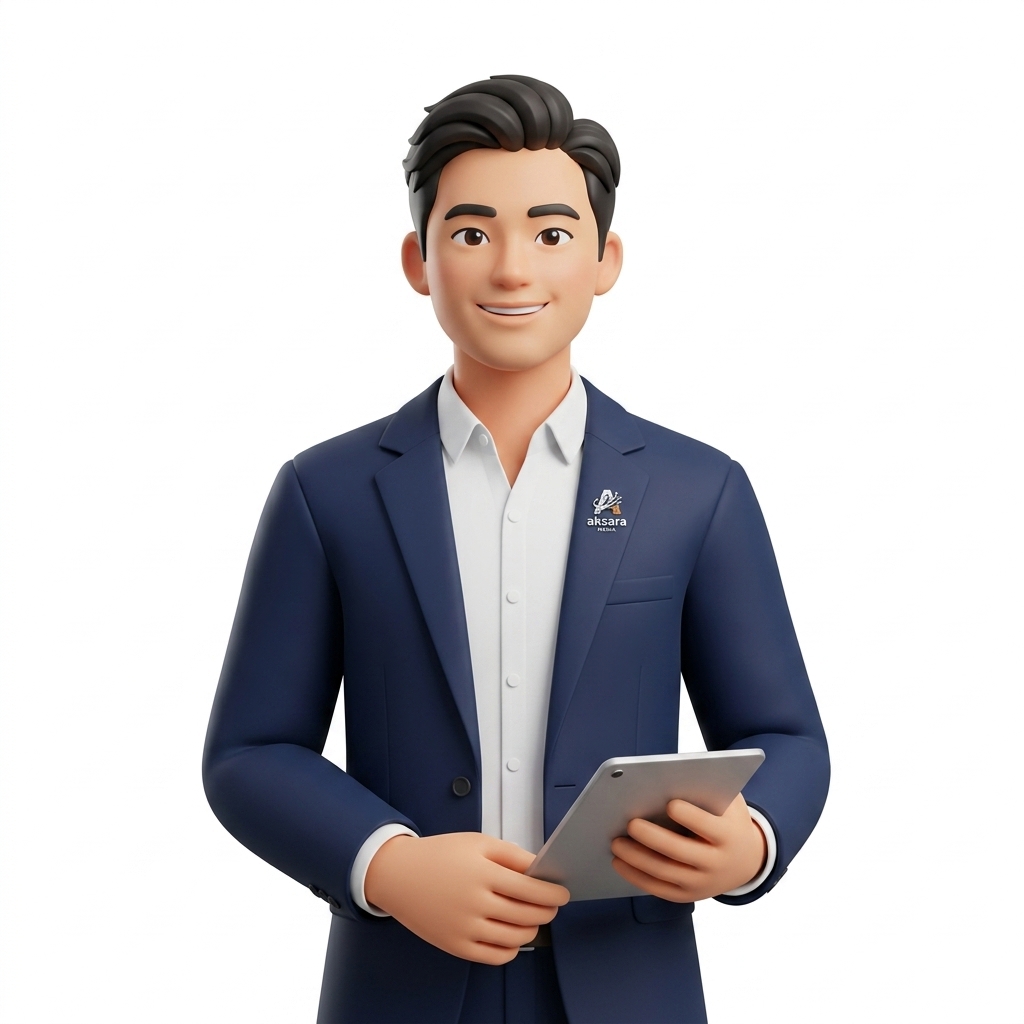 Aksa - Maskot Aksara Media